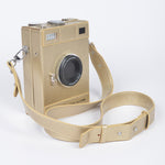 Vintage Camera Cross-Body Bag in Gold