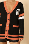 Ghost Button Front Cardigan