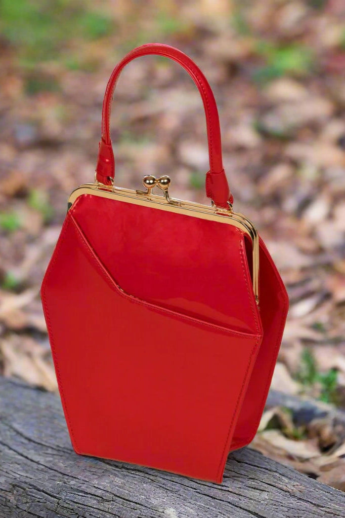 To Die For Purse in Red by Tatyana