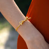 Ballet Core Bow Cuff Bracelet by Peter and June