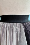 Colorblock Layered Tulle Skirts O/S Multiple Colors