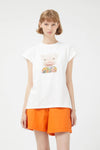 Cute Piggy T-Shirt Top by Compania Fantastica