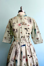 Blue Ocean Jellyfish Cynthia Dress by Palava X Natural History Museum