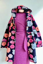 Magenta Tie Side Knit Dress by Compania Fantastica
