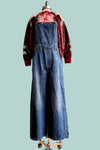 Wide Leg Denim Overalls by Bayeas