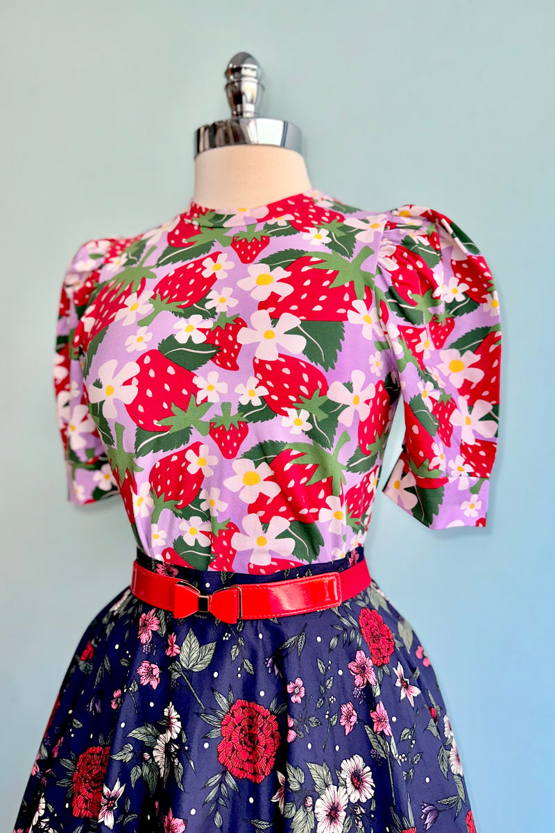 Puff Top in Berries by Nooworks