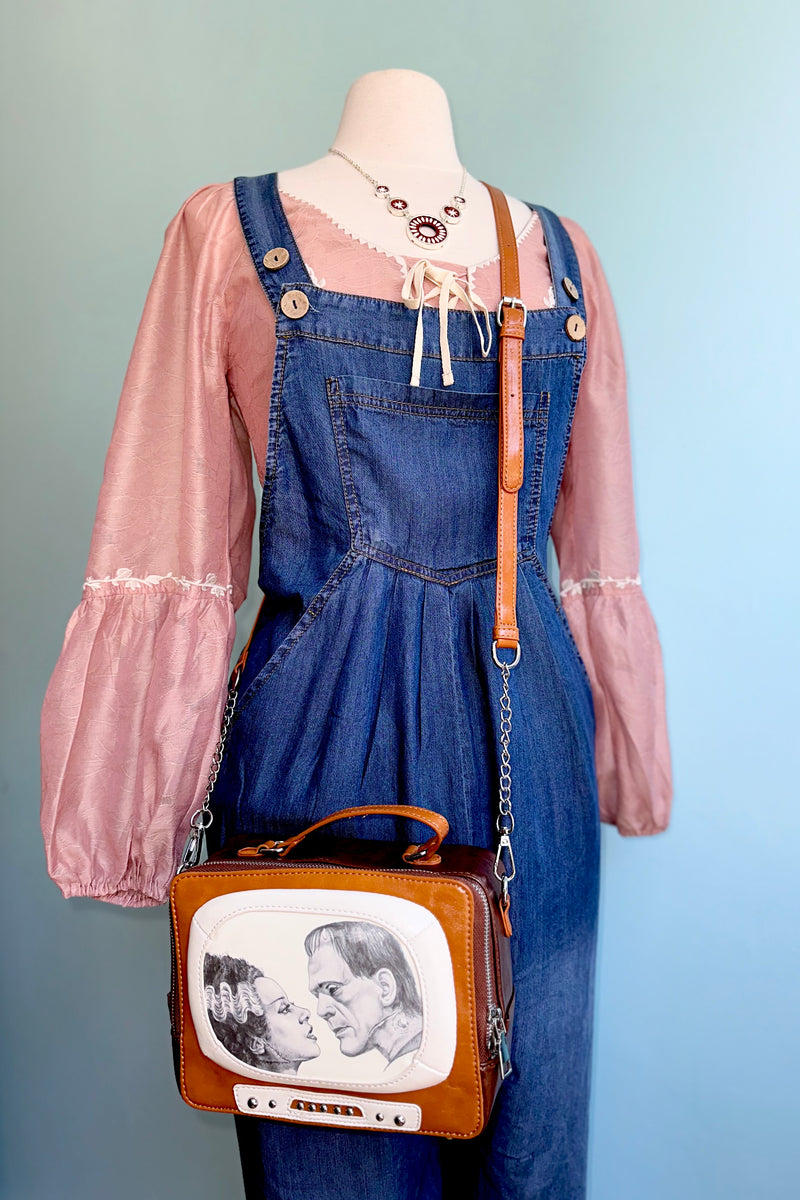 Chambray Overalls Jumpsuit