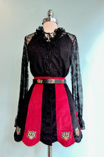 Black Lace Tunic Top by Molly Bracken
