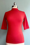 Rust Denise 3/4 Sleeve Top by Heart of Haute