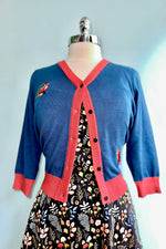 Fabled Fox Embroidered Skye Cardigan by Miss Lulo