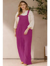 Magenta Wide Leg Jumpsuit