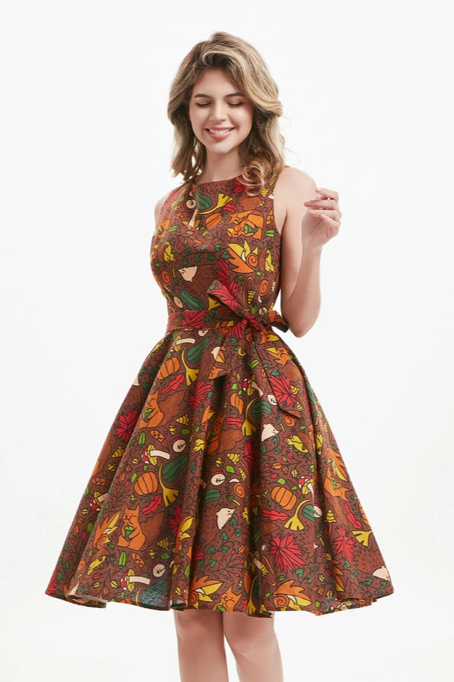 Woodland Whimsy Ruby Dress by Miss Lulo