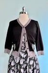 Moonlit Bats Embroidered Skye Cardigan by Miss Lulo