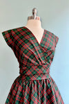 Holiday Plaid Greta Dress by Retrolicious