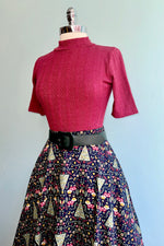 Heritage Scandi Circle Skirt by Banned