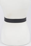 Snake Belt in Black and Gold