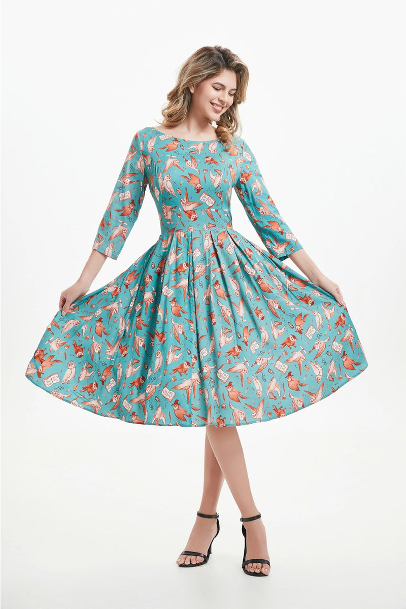 Magical Owls Amaya Dress by Miss Lulo