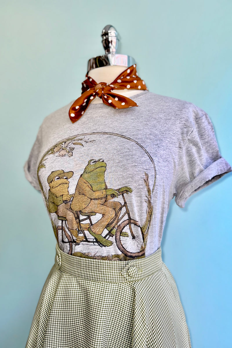 Frog and Toad T-Shirt in Grey