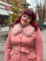 Matilda Coat in Pink by by Hearts & Roses London