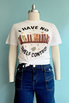 I Have No Shelf Control T-Shirt in White