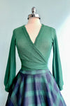 Green Knit Grace Full Sleeve Sweet Sweater by Heart of Haute
