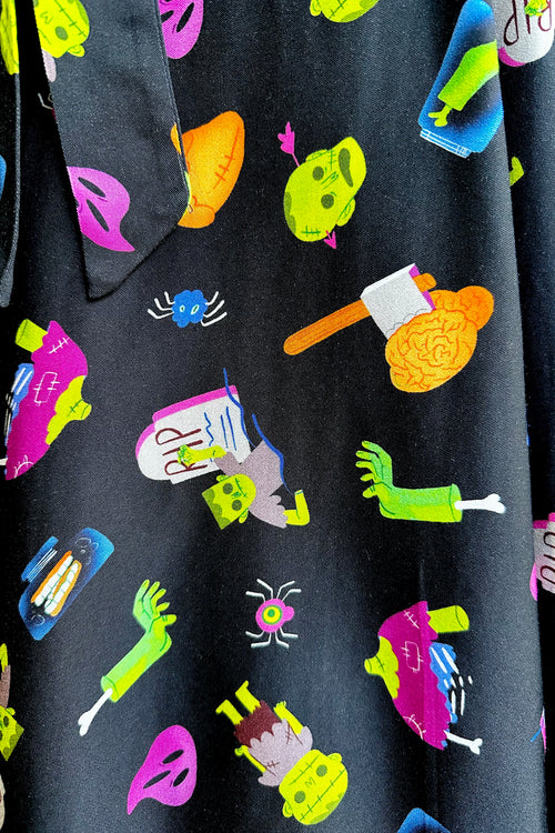 Zombie Print Lori Dress by Miss Lulo