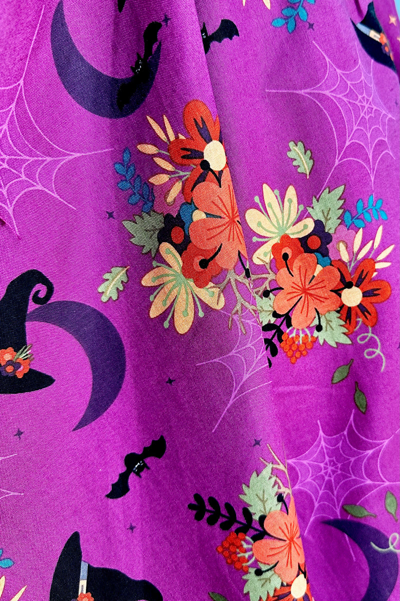 Final Sale Purple Autumn Magic Greta Dress by Retrolicious Modern Millie Final Sale Purple Autumn Magic Greta Dress by Retrolicious Modern Millie