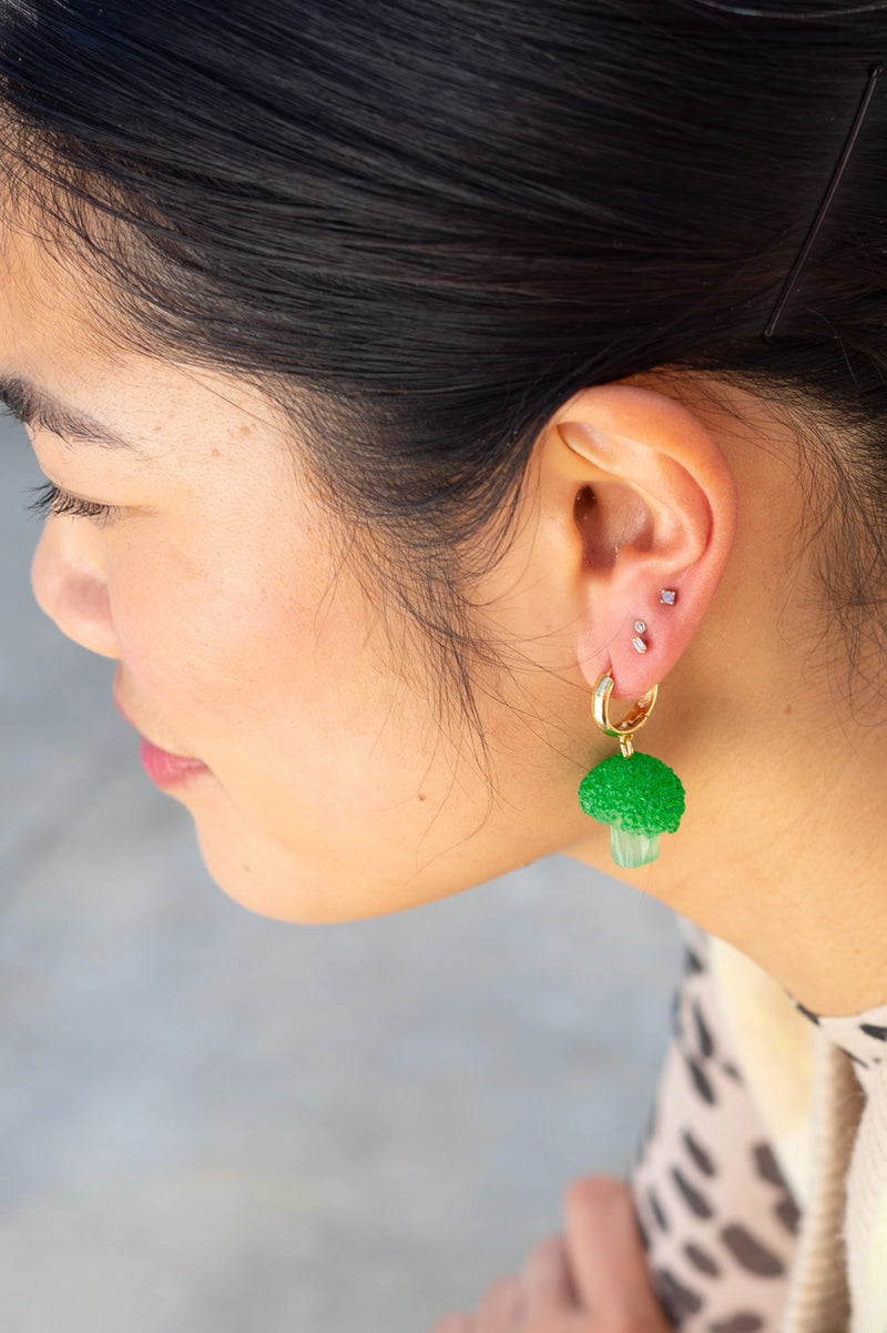 Broc it 2 Me Hoop Earrings by Peter and June