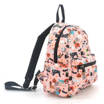 Halloween Dog Costume Party Backpack in Peach
