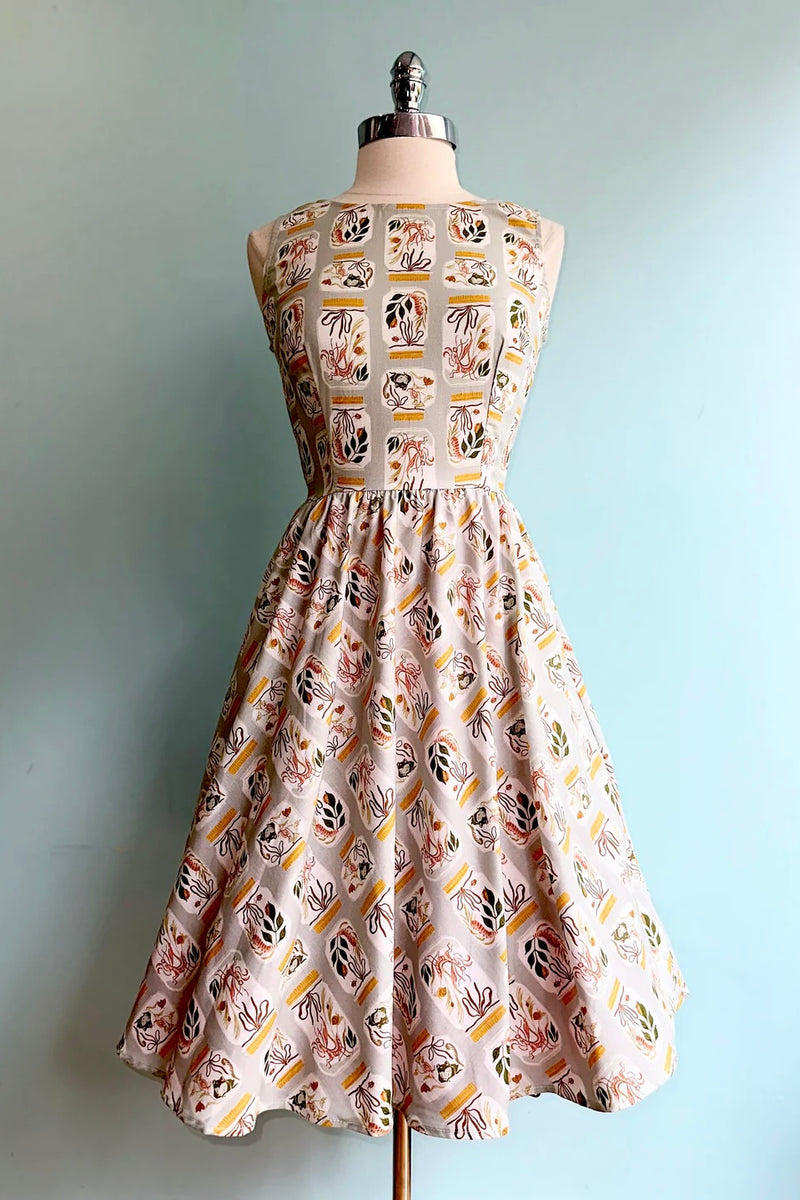 Jars of Bugs Vintage Dress by Retrolicious Modern Millie Jars of Bugs Vintage Dress by Retrolicious Modern Millie
