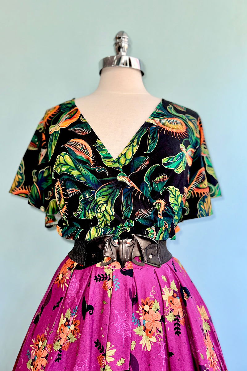 Venus Flytrap Crop Top