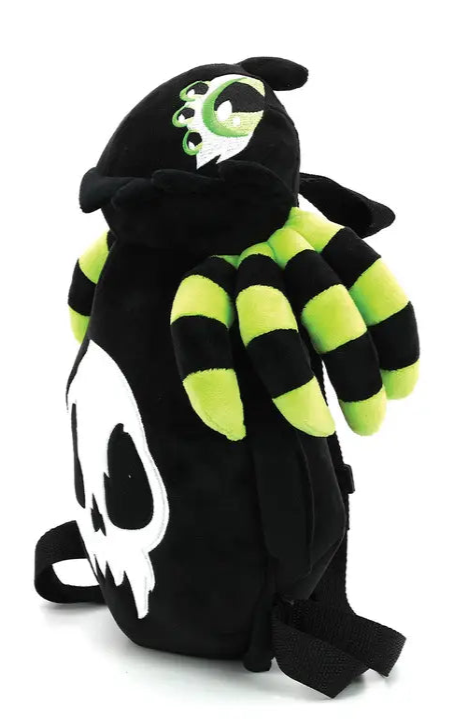 Glow in the Dark Spider Plush Backpack