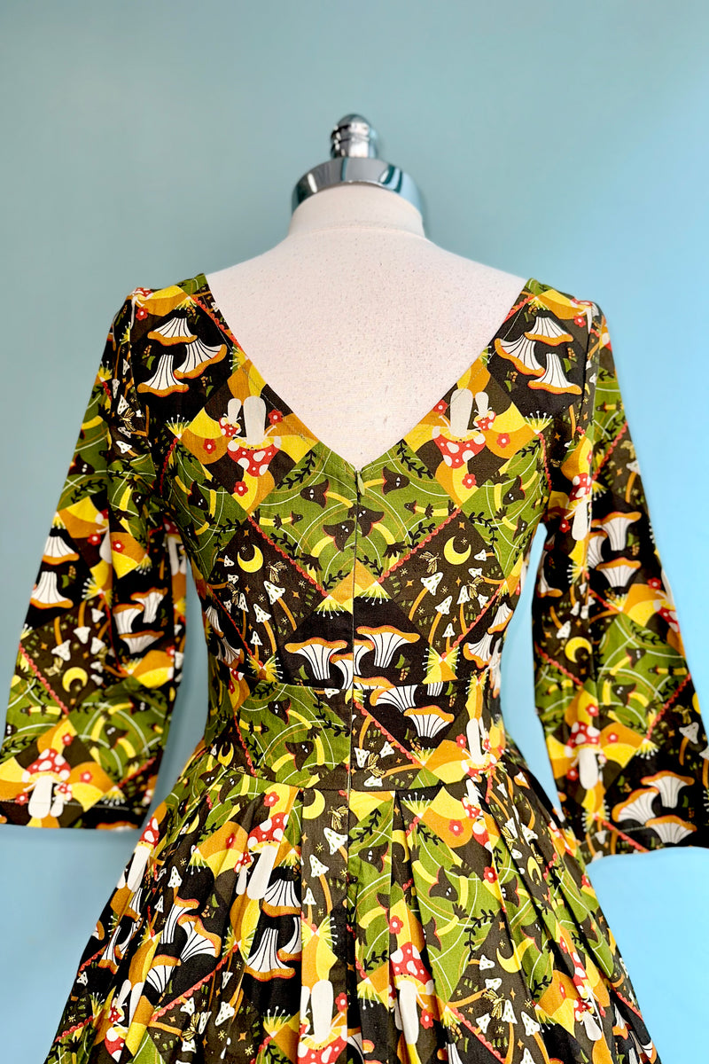 Enchanted Mushrooms Amaya Dress by Miss Lulo