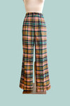 Blush Plaid Harriet Pants by Banned