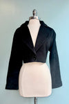 Black Cropped Marylin Jacket by Banned