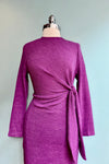 Magenta Tie Side Knit Dress by Compania Fantastica