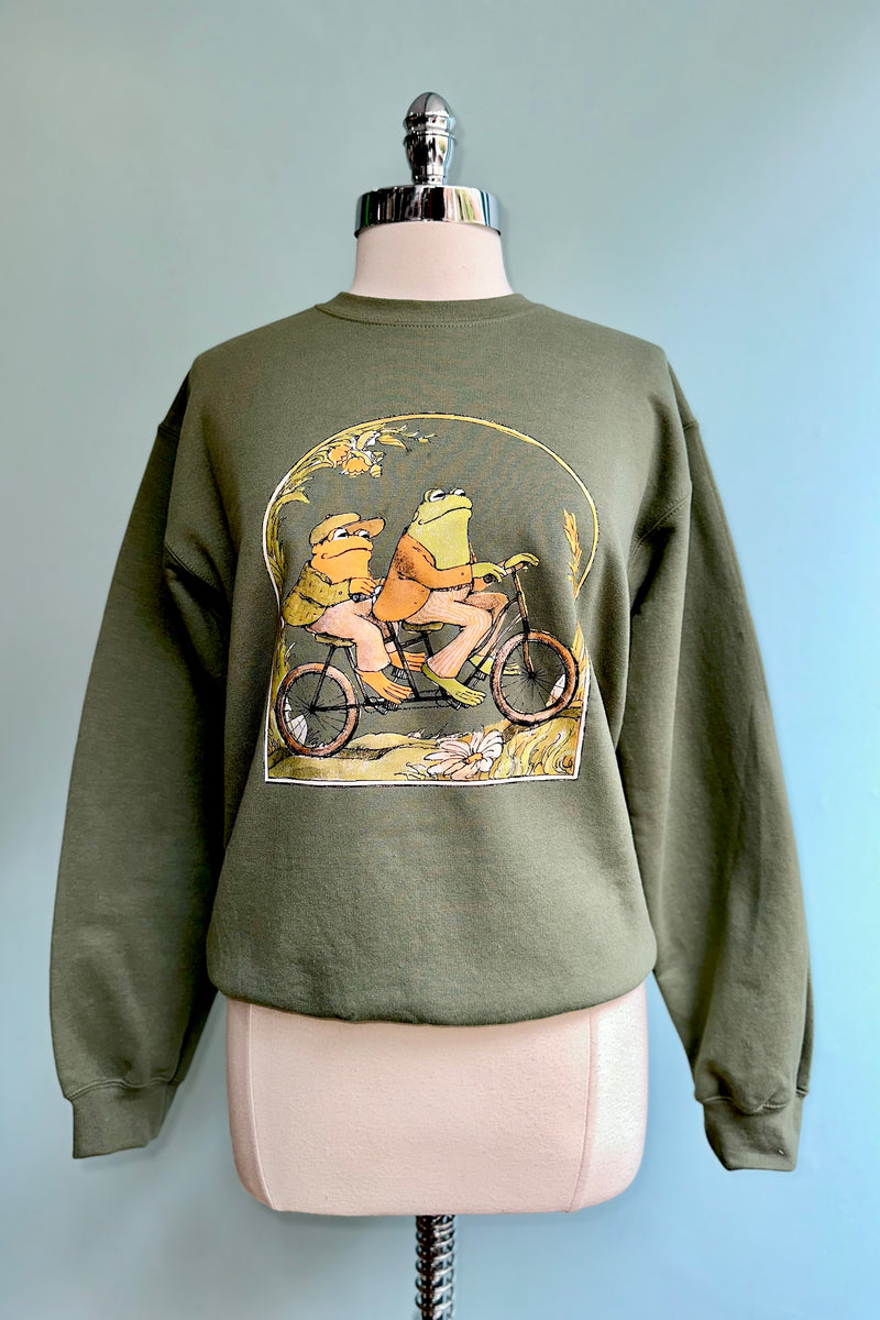 Frog and Toad Sweatshirt in Green
