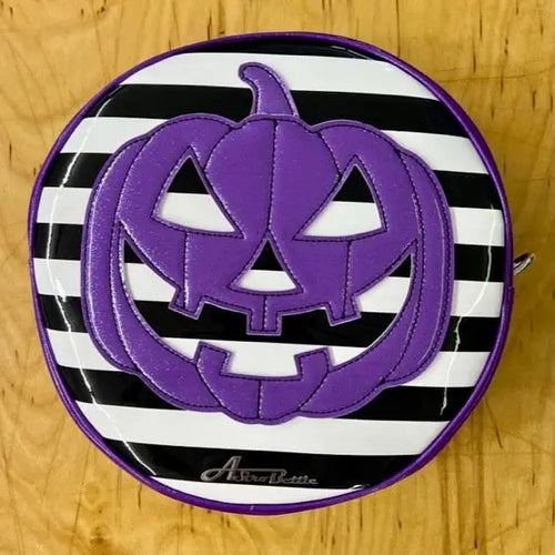 Purple Jack O' Lantern Bag by Astro Betty