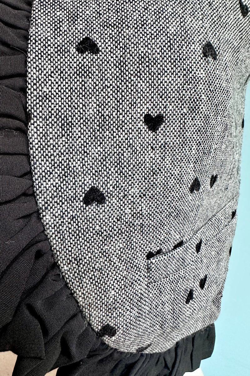 Grey Heart Vest by Compania Fantastica