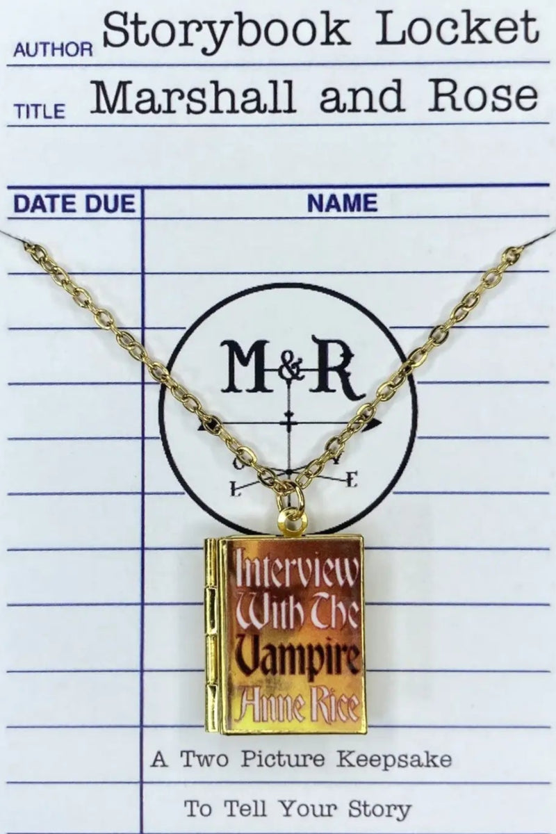 Interview with a Vampire Locket Necklace by Marshall and Rose
