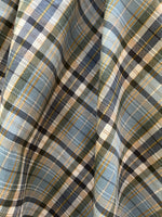 Blue Plaid Greta Dress by Retrolicious