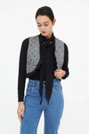 Grey Heart Vest by Compania Fantastica
