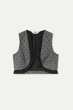 Grey Heart Vest by Compania Fantastica