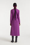 Magenta Tie Side Knit Dress by Compania Fantastica