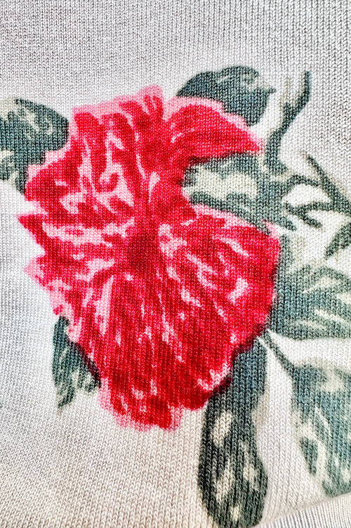 Rose Floral Vintage Cardigan