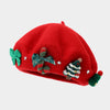 Christmas Bow Beret in Multiple Colors!