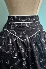 Midnight Western Skirt by Voodoo Vixen