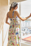 Fruit Garden Midi Dress