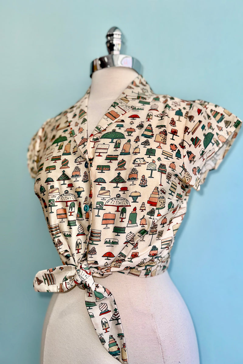 Cakes in Cream Peggy Top by Palava – Modern Millie