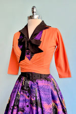 Purple Halloween Shirt Dress